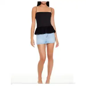 Blusa de tirantes y vuelo F21 miniatura 4
